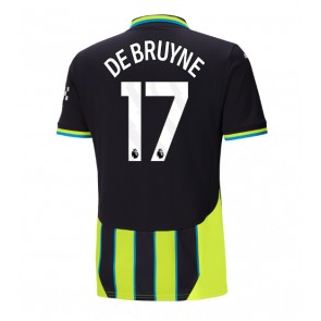 Manchester City Kevin De Bruyne #17 Replika Udebanetrøje 2024-25 Kortærmet